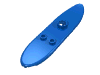 Набор LEGO Minifig Surfboard [Long], Голубой