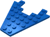Набор LEGO Wedge Plate 8 x 8 with 3 x 4 Cutout, Голубой
