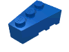 Набор LEGO Wedge 3 x 2 Left, Голубой