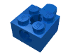 Набор LEGO Arm Holder Brick 2 x 2 with Hole and 1 Arm, Голубой