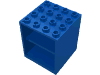Набор LEGO Homemaker Cupboard 4 x 4 x 4 with Door Holder Holes, Голубой