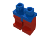 Набор LEGO Hips and Red Legs, Голубой