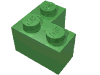 Набор LEGO Brick 2 x 2 Corner, Ярко-зеленый