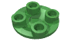 Набор LEGO Plate Round 2 x 2 with Rounded Bottom [Boat Stud], Ярко-зеленый