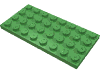 Набор LEGO Plate 4 x 8, Ярко-зеленый