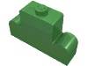 Набор LEGO Brick Curved 1 x 4 x 2 Centre Stud Top [aka Fabuland Radiator], Ярко-зеленый