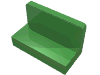 Набор LEGO Panel 1 x 2 x 1 [Rounded Corners], Ярко-зеленый