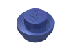 Набор LEGO Plate Round 1 x 1 with Solid Stud, Сиреневый