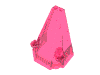 Набор LEGO Tower Roof 6 x 8 x 9, Glitter Trans-Dark Pink