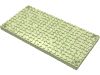 Набор LEGO Brick, Modified 12 x 24 with Peg at each Corner, Light Lime