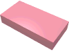 Набор LEGO Tile 1 x 2 with Groove, Розовый