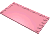 Набор LEGO Tile Special 6 x 12 with Studs on Edges, Розовый