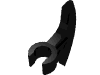 Набор LEGO Minifig Axe Head, Clip-on (Viking) [Thick Clip], Speckle Black-Silver