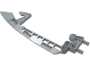 Набор LEGO Bionicle Weapon Lava Chamber Gate Sword, Pearl Light Gray