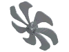 Набор LEGO Propeller 7 Blade 6 Diameter, Pearl Light Gray