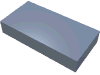 Набор LEGO Tile 1 x 2 with Groove, Metal Blue