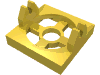 Набор LEGO Magnet Holder Tile 2 x 2 (Undetermined Type), Желтый