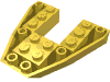 Набор LEGO Boat Bow Brick 6 x 6 x 1, Желтый