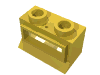 Набор LEGO Window 1 x 2 x 1 (old type) with Extended Lip, with Glass, Желтый