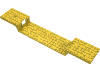 Набор LEGO Train Base 6 x 34 Split-Level with Bottom Tubes, Желтый