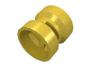 Набор LEGO Wheel 8 x 9 with Hole Notched for Wheels Holder Pin, Желтый
