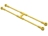Набор LEGO Minifig Stretcher Holder, Желтый