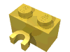 Набор LEGO Brick Special 1 x 2 with Vertical Clip [Thick U Clip], Желтый