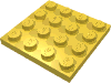 Набор LEGO Plate 4 x 4, Желтый