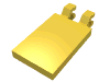 Набор LEGO Tile Special 2 x 3 with 2 Clips [Undetermined Type], Желтый