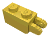 Набор LEGO Hinge Brick 1 x 2 Locking with 2 Fingers Vertical End, Желтый