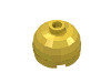 Набор LEGO Brick Round 2 x 2 Dome Top - Blocked Open Stud without Bottom Axle Holder, Желтый