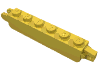 Набор LEGO Hinge Brick 1 x 6 Locking with 1 Finger Vertical End and 2 Fingers Vertical End, Желтый