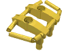 Набор LEGO Grille 6 x 4 x 3 [Two Pins &amp, Желтый