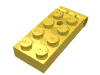Набор LEGO Hinge Plate 2 x 5 [Complete Assembly], Желтый