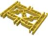 Набор LEGO Znap Grid 9 x 7, 15 Holes, Желтый