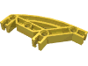 Набор LEGO Znap Beam 8, 4 Holes, 3 Bends, Curved, Желтый