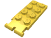 Набор LEGO Hinge Plate 2 x 4 - Male (Digger Bucket Holder), Желтый
