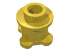 Набор LEGO Brick 1 x 1 x 2/3 Round with Scala Base, Желтый