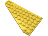Набор LEGO Wedge, Plate 7 x 12 Wing Right, Желтый