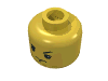 Набор LEGO Minifig Head with Gregory Goyle/Harry Potter 2-Sided Print [Blocked Open Stud], Желтый