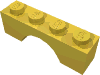 Набор LEGO Brick Arch 1 x 4, Желтый