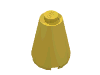 Набор LEGO Cone 2 x 2 x 2 [Solid Stud], Желтый
