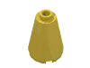 Набор LEGO Cone 2 x 2 x 2 [Blocked Open Stud], Желтый