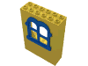 Набор LEGO Panel  2 x  6 x  7 with Fabuland Window Rectangular Blue, Желтый