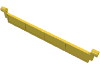 Набор LEGO Garage Roller Door Section with Handle, Желтый