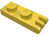 Набор LEGO Hinge Plate 1 x 2 with 3 Fingers and Solid Studs, Желтый