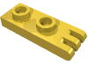 Набор LEGO Hinge Plate 1 x 2 with 3 Fingers and Hollow Studs, Желтый