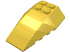 Набор LEGO Wedge 6 x 4 Triple Curved, Желтый
