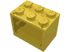 Набор LEGO Cupboard 2 x 3 x 2 with Solid Studs, Желтый
