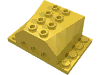 Набор LEGO Engine Block 4 x 6 x 2 with Wedge Cutouts and Technic Holes, Желтый